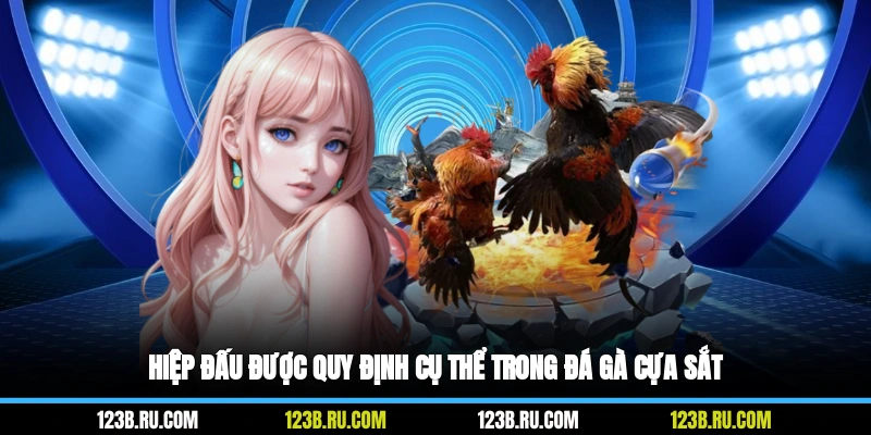 Hiệp đấu được quy định cụ thể trong đá gà cựa sắt